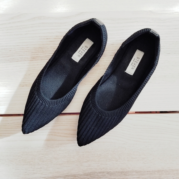 Steve New York Pointy Knit Ballet Flats | Size 6.5 - Picture 2 of 5
